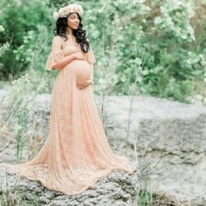 New maternity lace dress